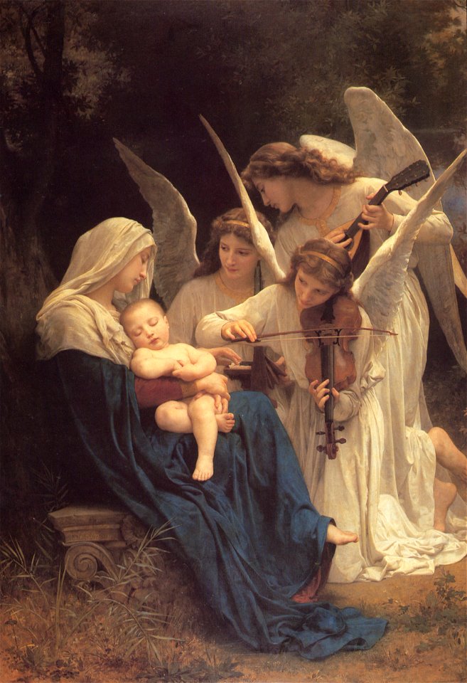 Bouguereau, Le chant des anges, 1881 (5589769897)