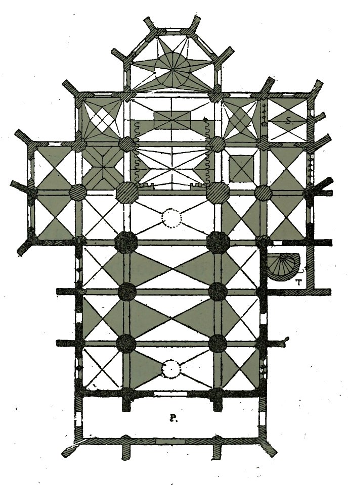 Bouilly plan église stat monum Aube 00868