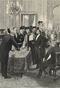 Boulanger recevant des nouvelles du dépouillement
