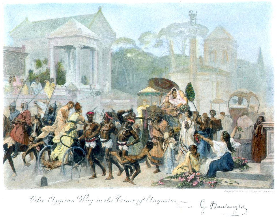 Boulanger, Via Appia, colored