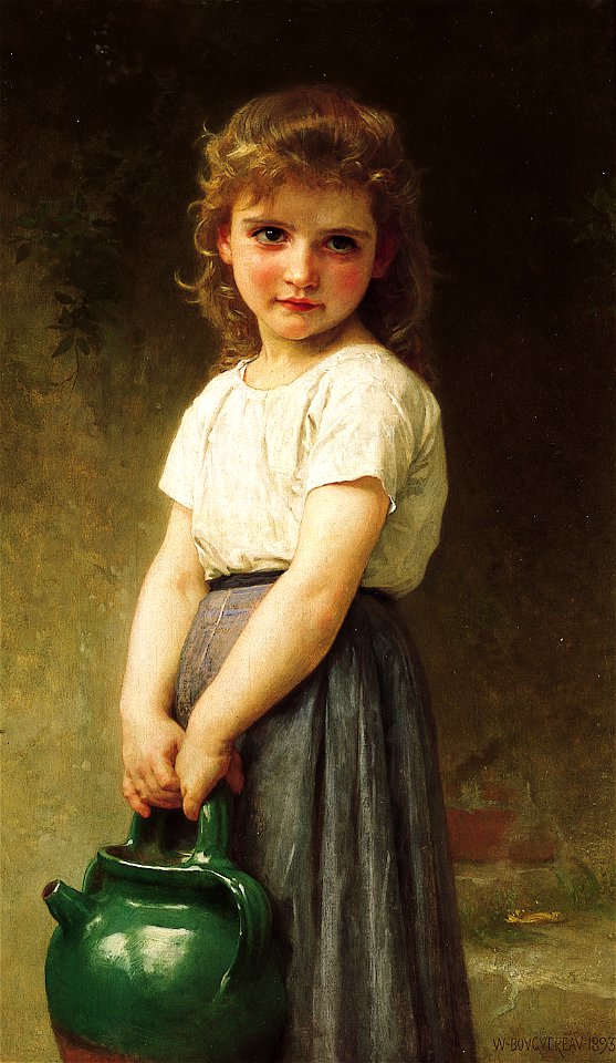 Going to the Well by William-Adolphe Bouguereau, 1893