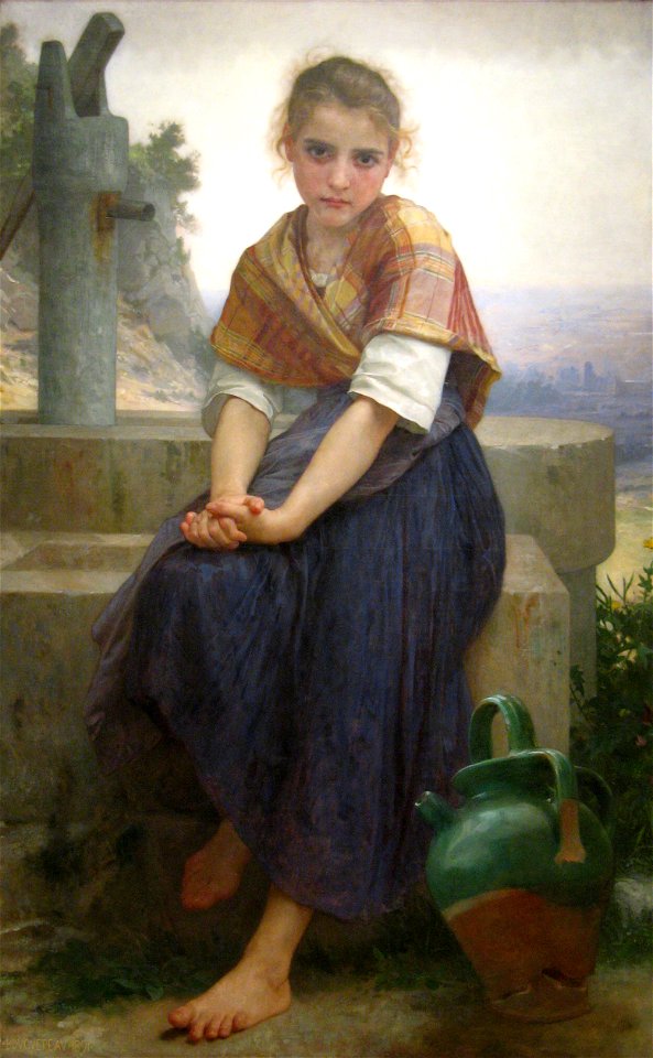 Bouguereau- The Broken Pitcher (2210455309)