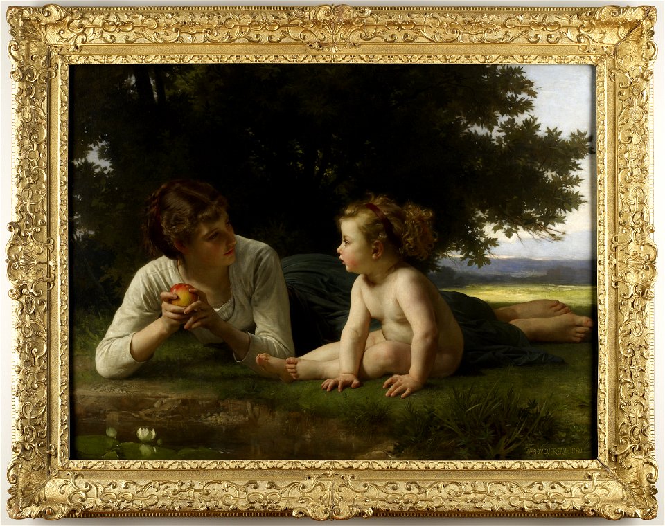 William-Adolphe Bouguereau - Temptation - 74.74 - Minneapolis Institute of Arts