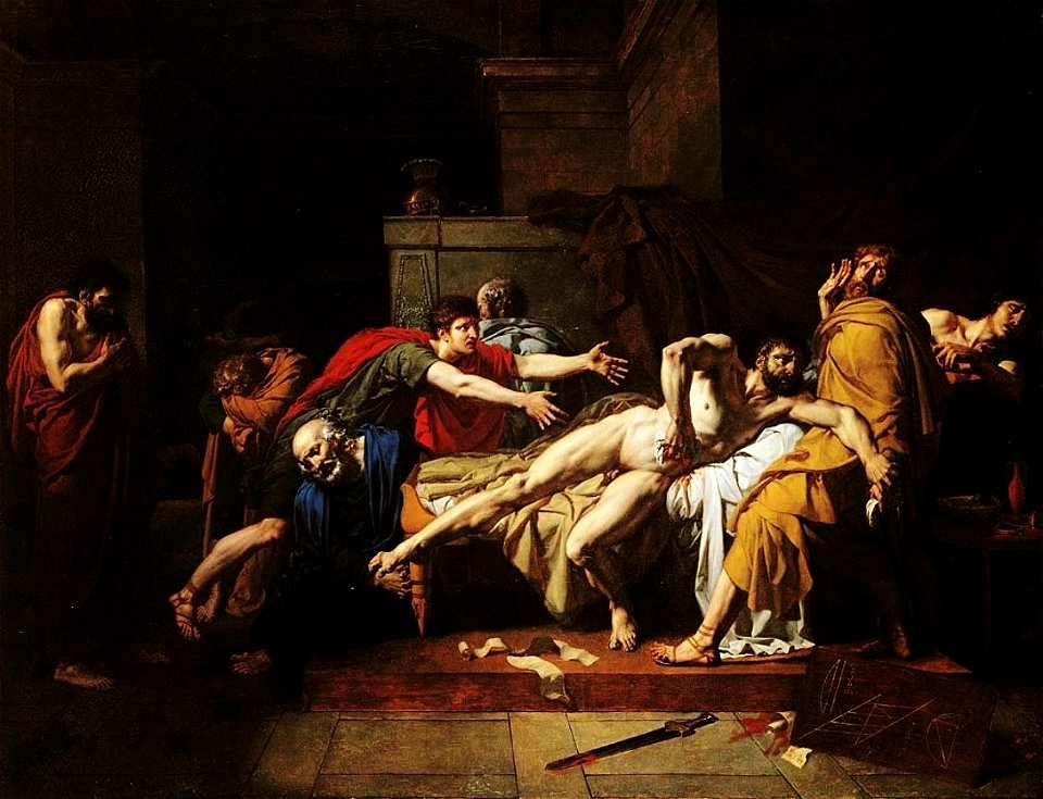 Pierre Bouillon - La Mort de Caton d'Utique