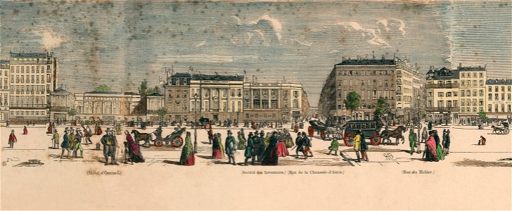 Boulevards de Paris - A03. Hôtel d'Osmond - Rue du Helder