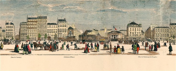 Boulevards de Paris - A11. Rue de Lancry - Rue du Faubourg-du-Temple