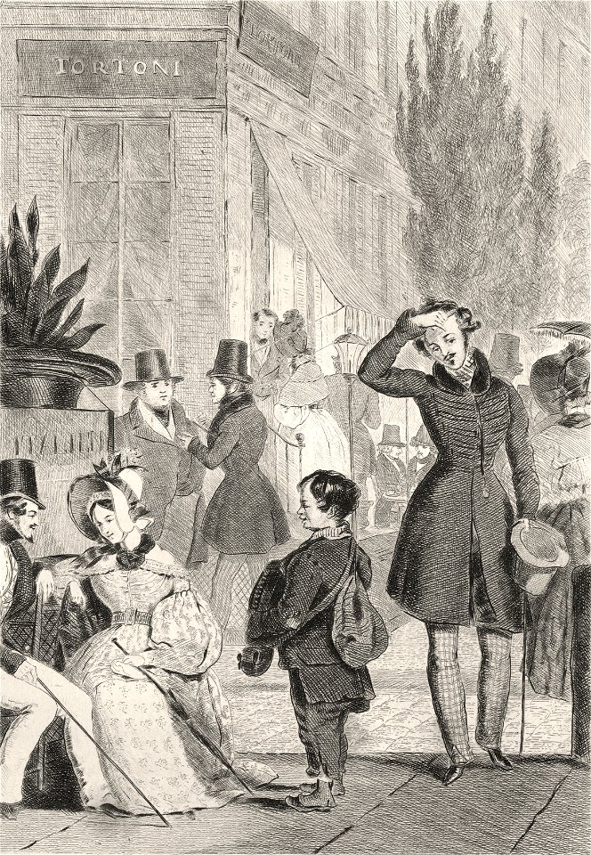 Boulevard des Italiens, 1835