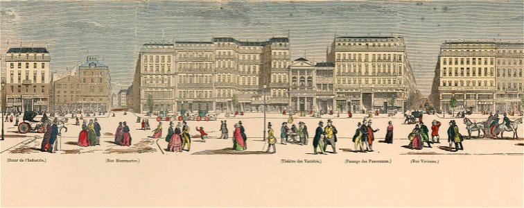 Boulevards de Paris - B09. Bazar de l'Industrie - Rue de Vienne