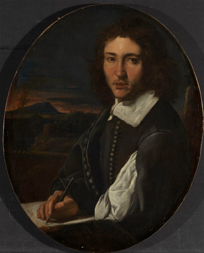 Valentin de Boulogne - Portrait of a young Artist - NG.M.00026 - National Museum of Art, Architecture and Design