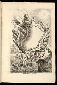 Bound Print, Cartouche with Lion, Livre de Cartouches à divers usages (Book of Cartouches for Different Uses), 1738 (CH 18238201)