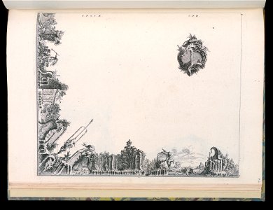 Bound Print, Quarter of a Ceiling, Livre de Portion de Plafonds en Vousures (Book of Portions of Vaulted Ceilings), 18th century (CH 18238863)