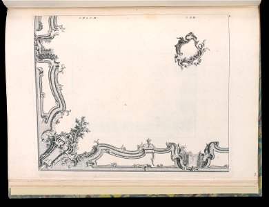 Bound Print, Quarter of a Ceiling, Livre de Portion de Plafonds en Vousures (Book of Portions of Vaulted Ceilings), 18th century (CH 18238887)