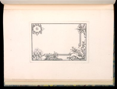 Bound Print, Quarter of a Ceiling, Livre de Portion de Plafonds et d'un Poëlle (Book of Portions of Ceilings and of a Stove), 1731–68 (CH 18238931)