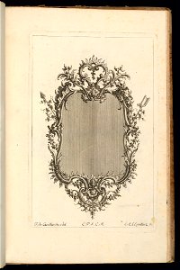 Bound Print, Frame with Rocaille Cartouche, Deuxième Livre de Cadres (Second Book of Frames), 1740–68 (CH 18238207)