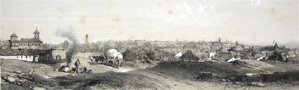 Bouquet - Bucharest vu de la cour brulée