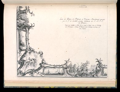 Bound Print, Quarter of a Ceiling, Livre de Portion de Plafonds en Vousures (Book of Portions of Vaulted Ceilings), 18th century (CH 18238857)