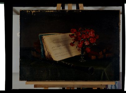 Bouquet d’œillets - Cécile Desliens - musée d'art et d'histoire de Saint-Brieuc, DOC 128