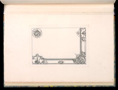 Bound Print, Quarter of a Ceiling, Livre de Portion de Plafonds et d'un Poëlle (Book of Portions of Ceilings and of a Stove), 1731–68 (CH 18238923)