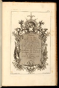 Bound Print, Title Page, Troisième Livre de Cadres (Third Book of Frames), 1740–68 (CH 18238221)