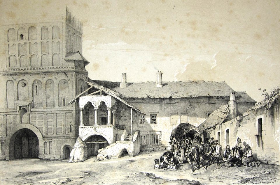 Bouquet - Dans la cour du Monastère de Kimpo - Longo