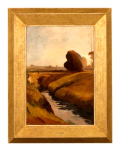 Boundary Marker by the Jeker by Willem van Konijnenburg Limburgs Museum L33610