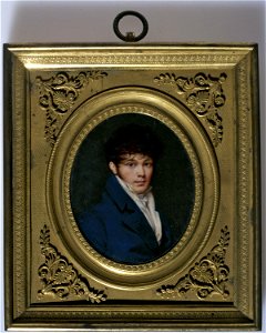 Bourgeois, Charles-Guillaume-Alexandre - Portrait d'homme jeune - J 717 - Musée Cognacq-Jay