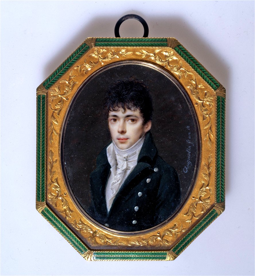 Bourgeois, Charles-Guillaume-Alexandre - Portrait d'un jeune homme - J 700 - Musée Cognacq-Jay