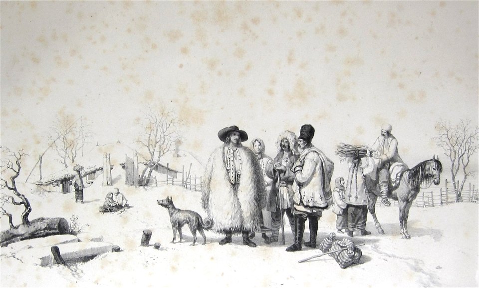 Bouquet - Costumes de la Valachie - Winter