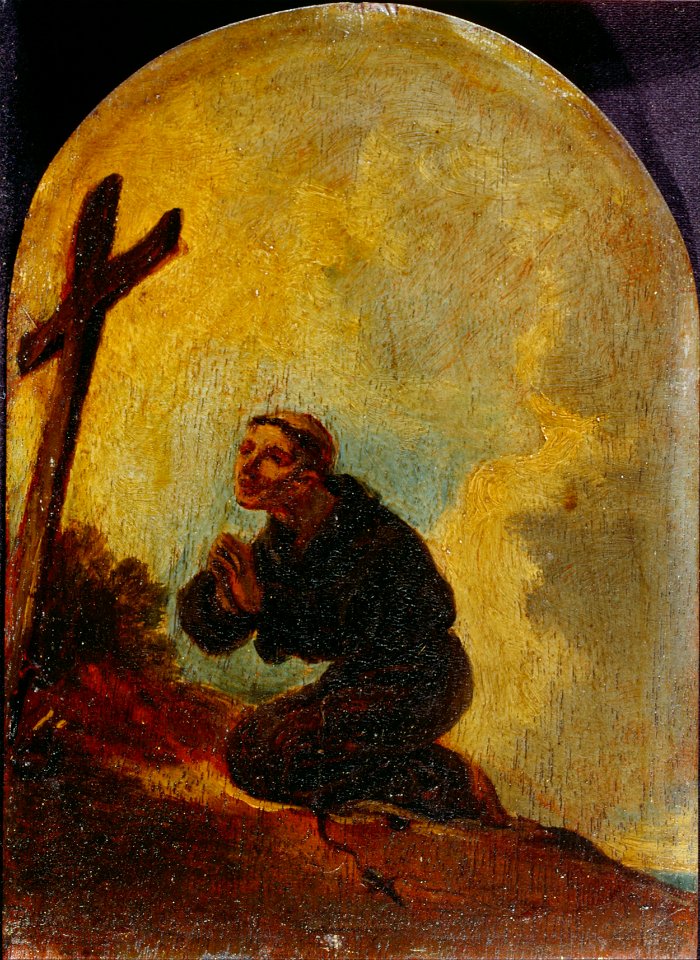 Bourgeois, Sir Peter Francis - Friar in Prayer - Google Art Project