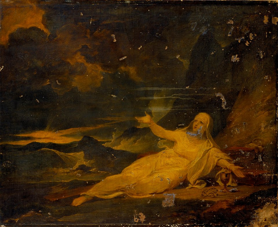 Bourgeois, Sir Peter Francis - Religion in the Desert - Google Art Project
