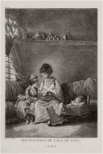 Bourgeoises de l'ile de Tine - Choiseul-gouffier Gabriel Florent Auguste De - 1782
