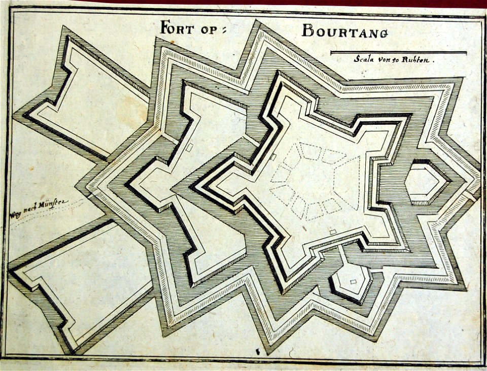 Bourtange 1657 Merian