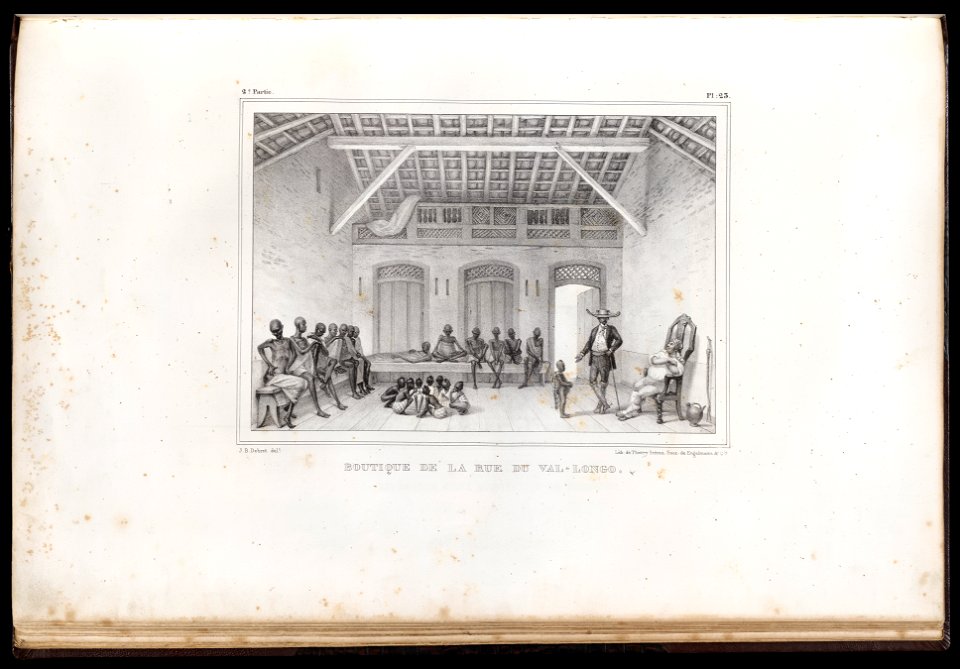 Boutique de la Rue du Val-Longo (2), da Coleção Brasiliana Iconográfica