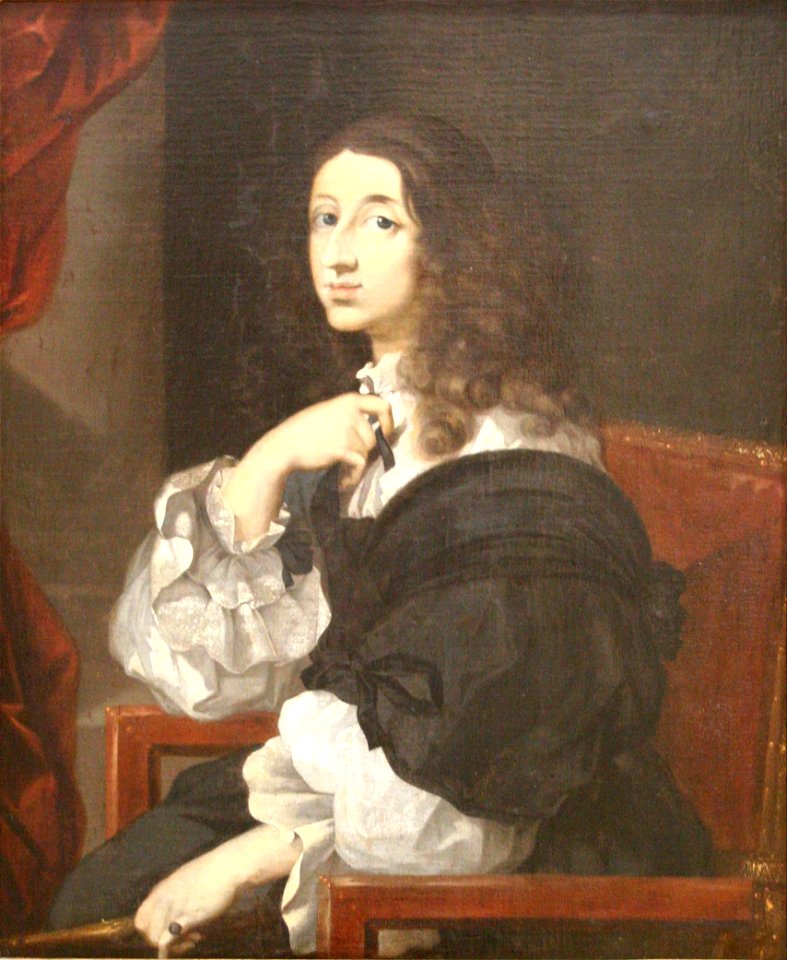 Bourdon-Portrait de la reine Christine de Suède