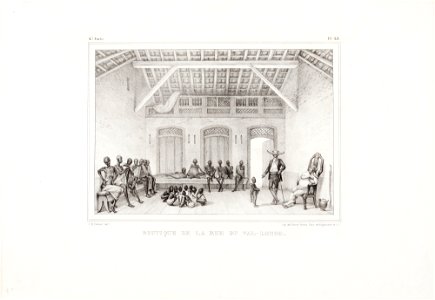 Boutique de la rue du Val-Longo (3), da Coleção Brasiliana Iconográfica