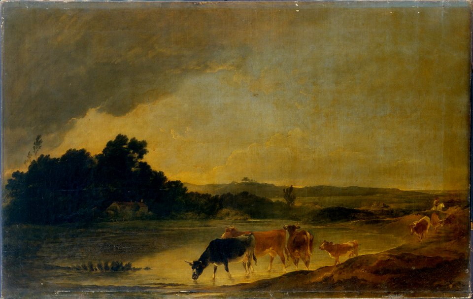 Bourgeois, Sir Peter Francis - Landscape with Cattle - Google Art Project