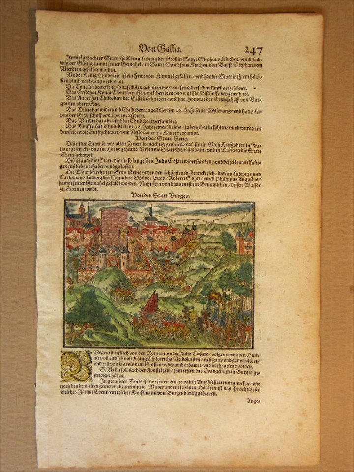 Bourges under attack (1600)
