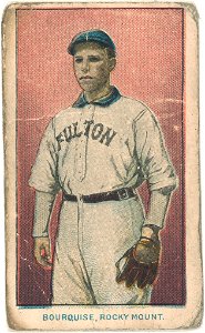 Bourquise, Rocky Mount Team, baseball card portrait LCCN2007683807