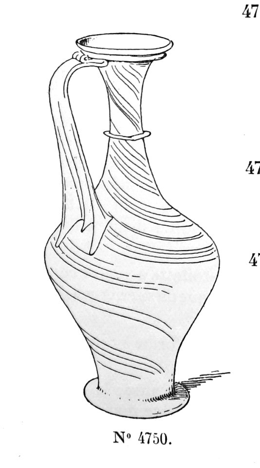 Bouteille verre verdatre Reism 2320