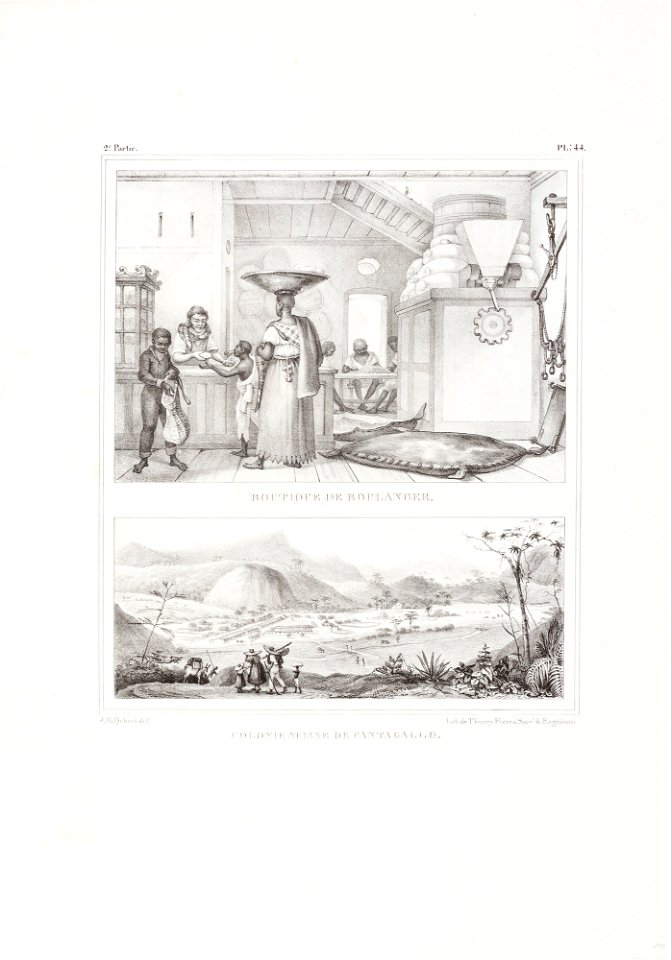 Boutique de boulanger (2), da Coleção Brasiliana Iconográfica