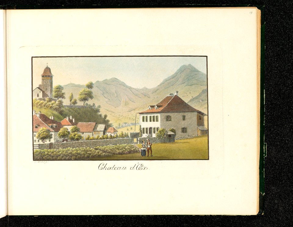CH-NB - Chateau d'Oex - Collection Gugelmann - GS-GUGE-201-37