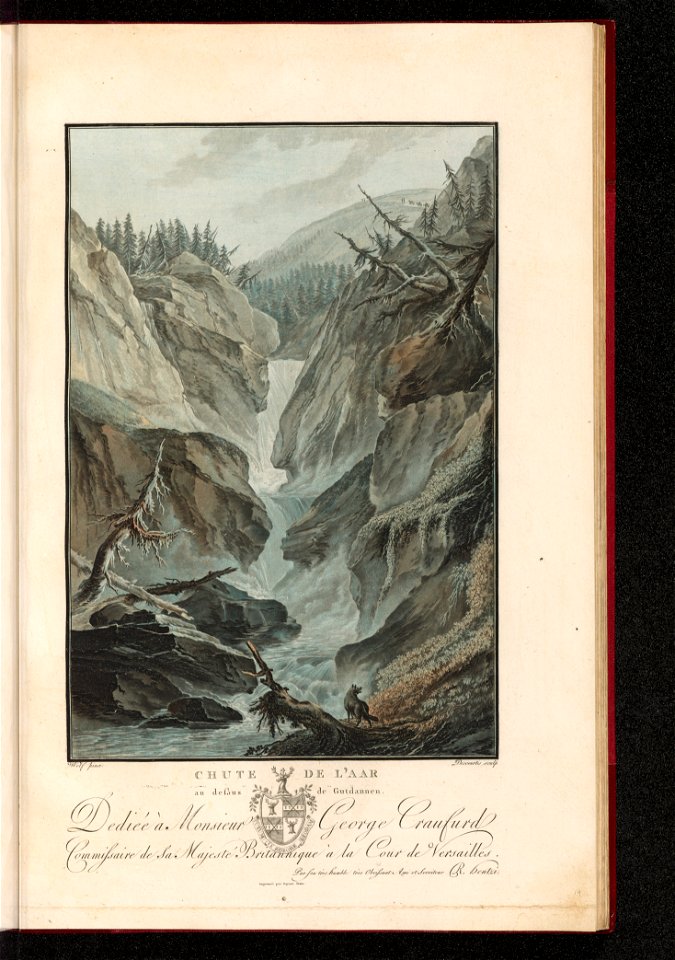 CH-NB - Chute de l'Aar au dessus de Gutdannen - Collection Gugelmann - GS-GUGE-219-71
