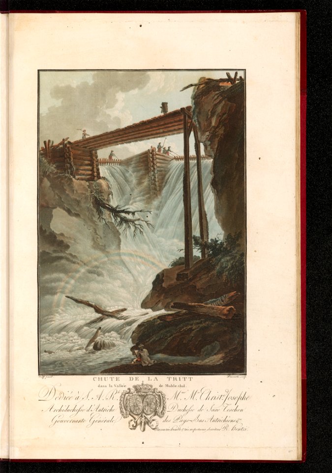CH-NB - Chute de la Tritt dans la Vallée de Muhle-thal - Collection Gugelmann - GS-GUGE-219-113