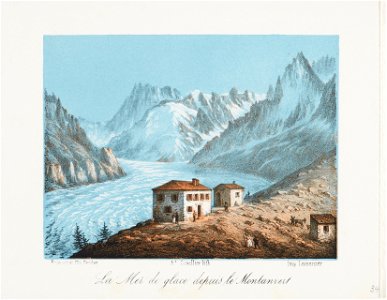CH-NB - La Mer de Glace depuis le Montenvert - Collection Gugelmann - GS-GUGE-31-72