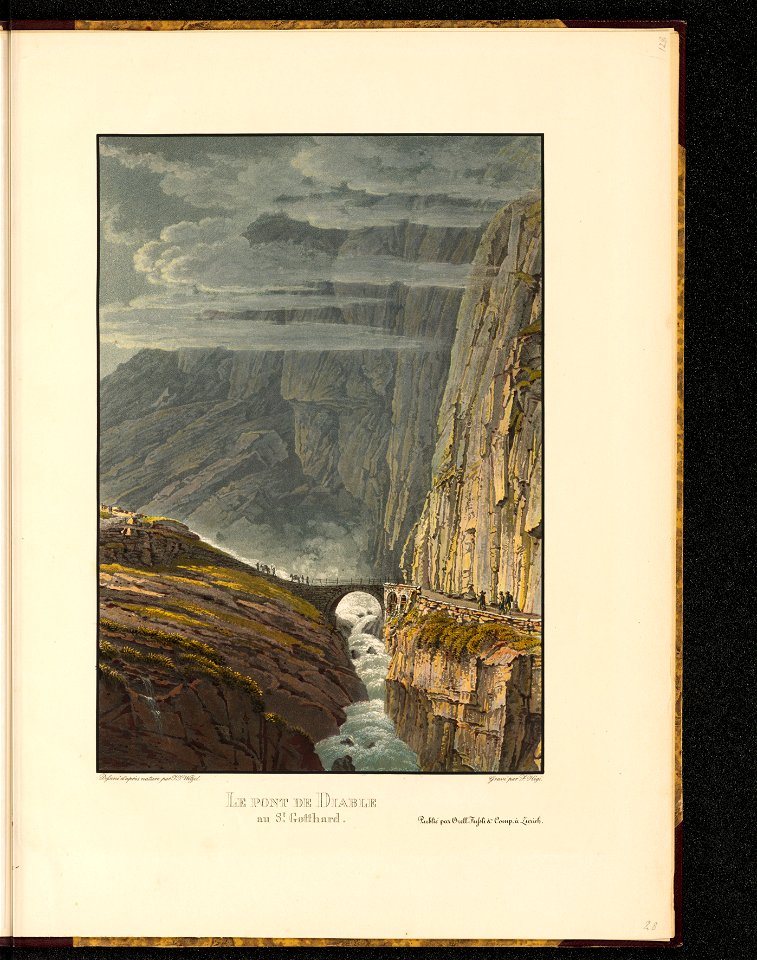 CH-NB - Le Pont de Diable au St. Gotthard - Collection Gugelmann - GS-GUGE-209-115