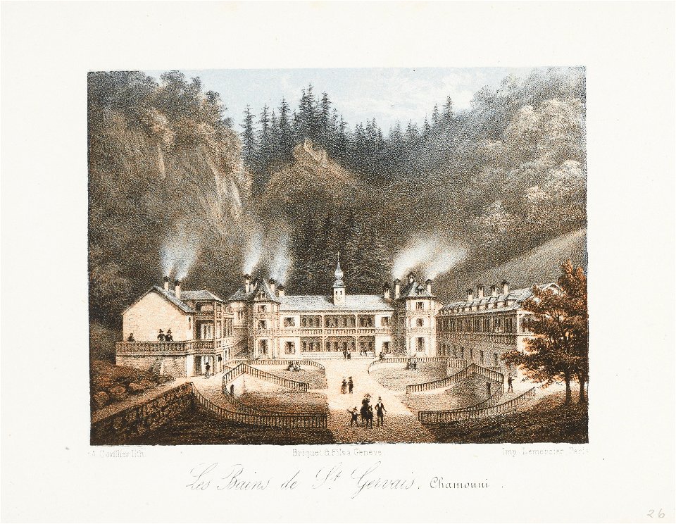 CH-NB - Les Bains de St. Gervais. Chamouni - Collection Gugelmann - GS-GUGE-31-56