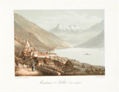 CH-NB - Montreux et Chillon (Lac de Genève) - Collection Gugelmann - GS-GUGE-31-21