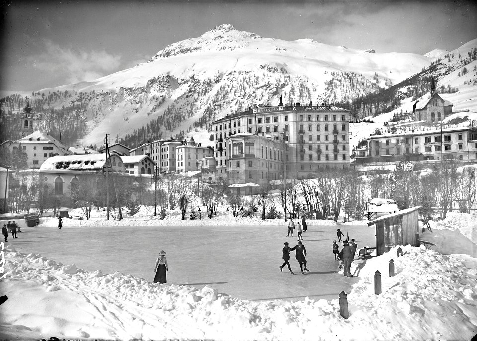 CH-NB - Samedan, Ortsteilansicht - EAD-WEHR-22267-A