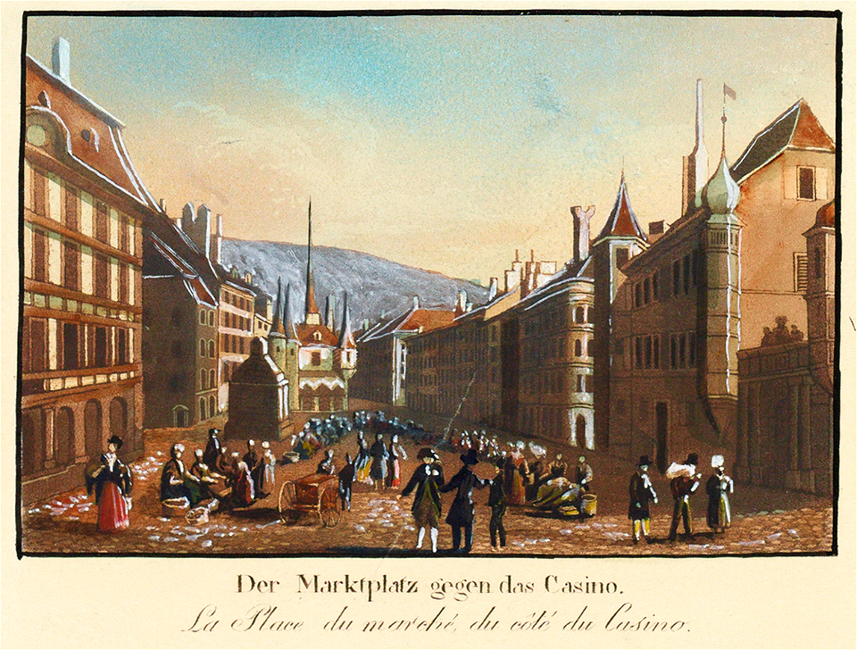 CH-NB - Neuchâtel, von Nordosten, mit Randvignetten - Collection Gugelmann - GS-GUGE-ISENRING-A-6 img11