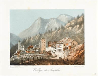 CH-NB - Village du Simplon - Collection Gugelmann - GS-GUGE-31-86